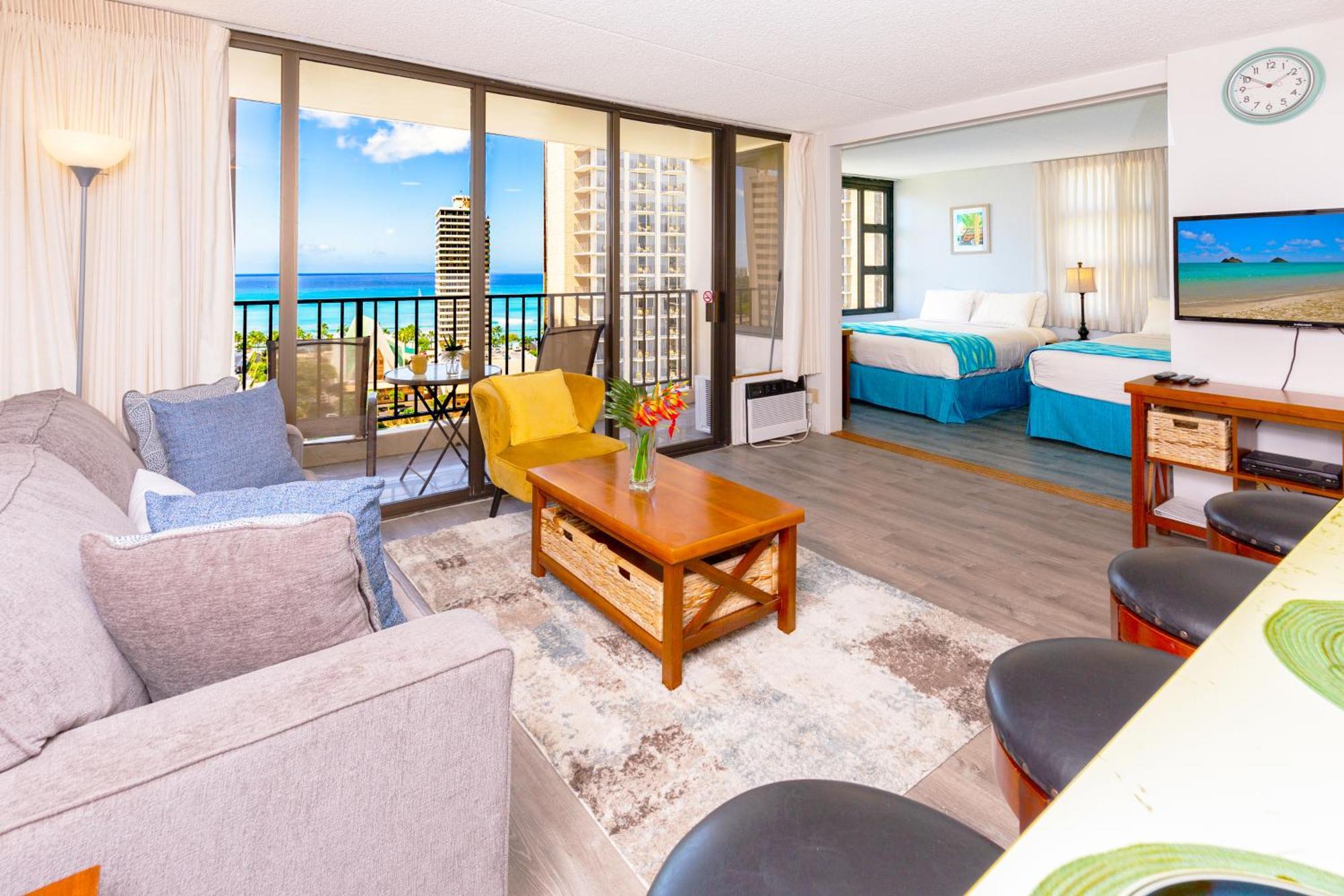 Renovated Ocean View Suite, Near Beach, Free Parking Гонолулу Экстерьер фото